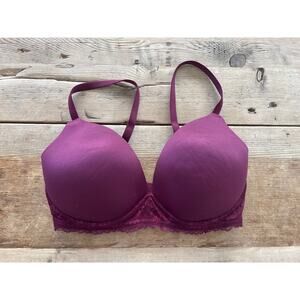 Victoria's Secret Kir Red 34DD Body By Victoria Wireless Nursing Bra VS
